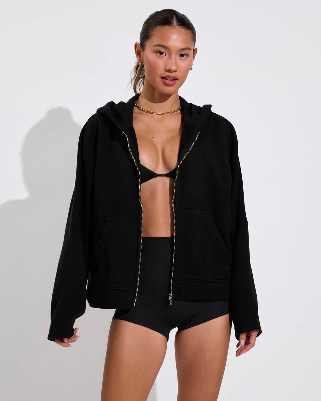 Beach Side Hoodie - Jet